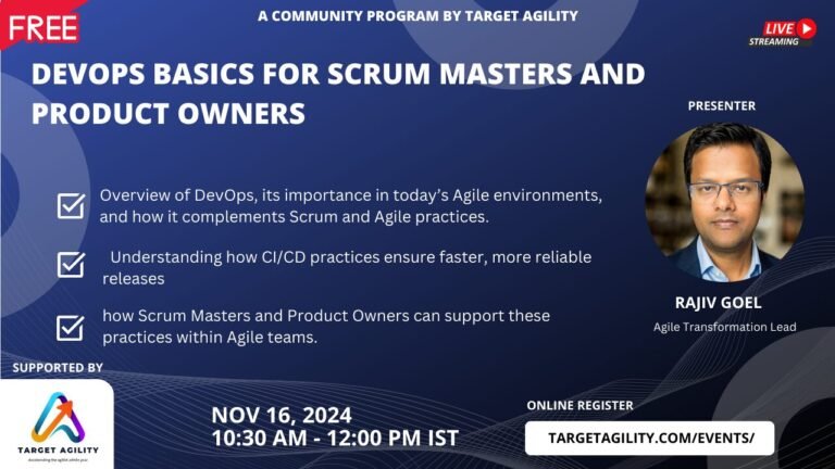 DevOps Basics for Scrum Masters and Product Owners